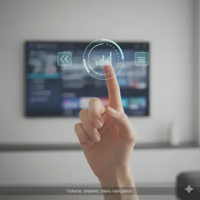 Volume, channel, menu navigation